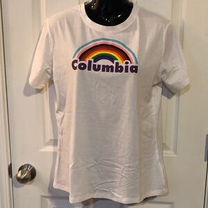 Columbia Multicolor Rainbow Tee